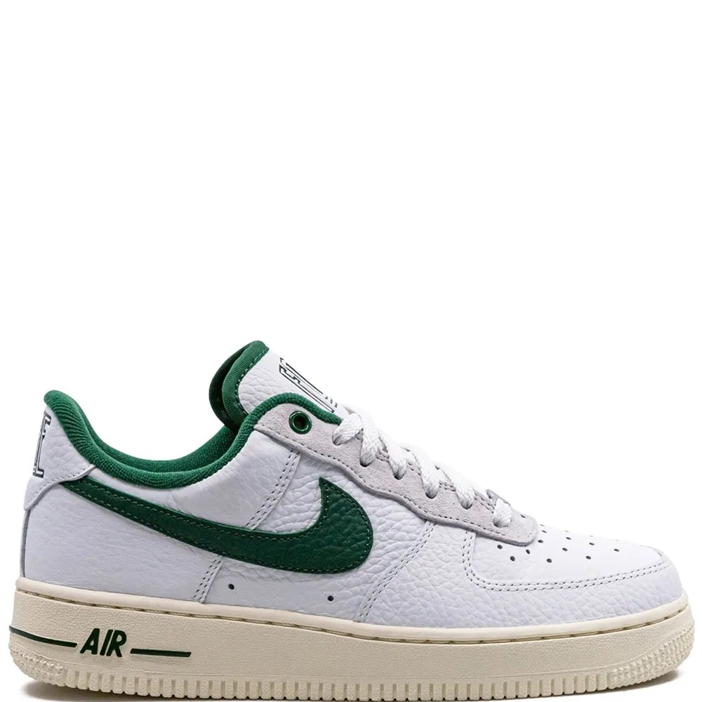 Nike Green and White Sneakers